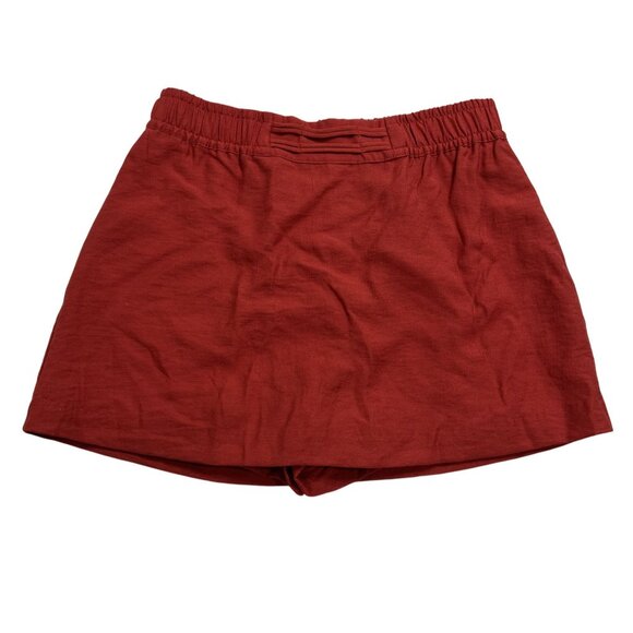 Meshki Kallie Linen Skort in Burnt Rose - Picture 1 of 6